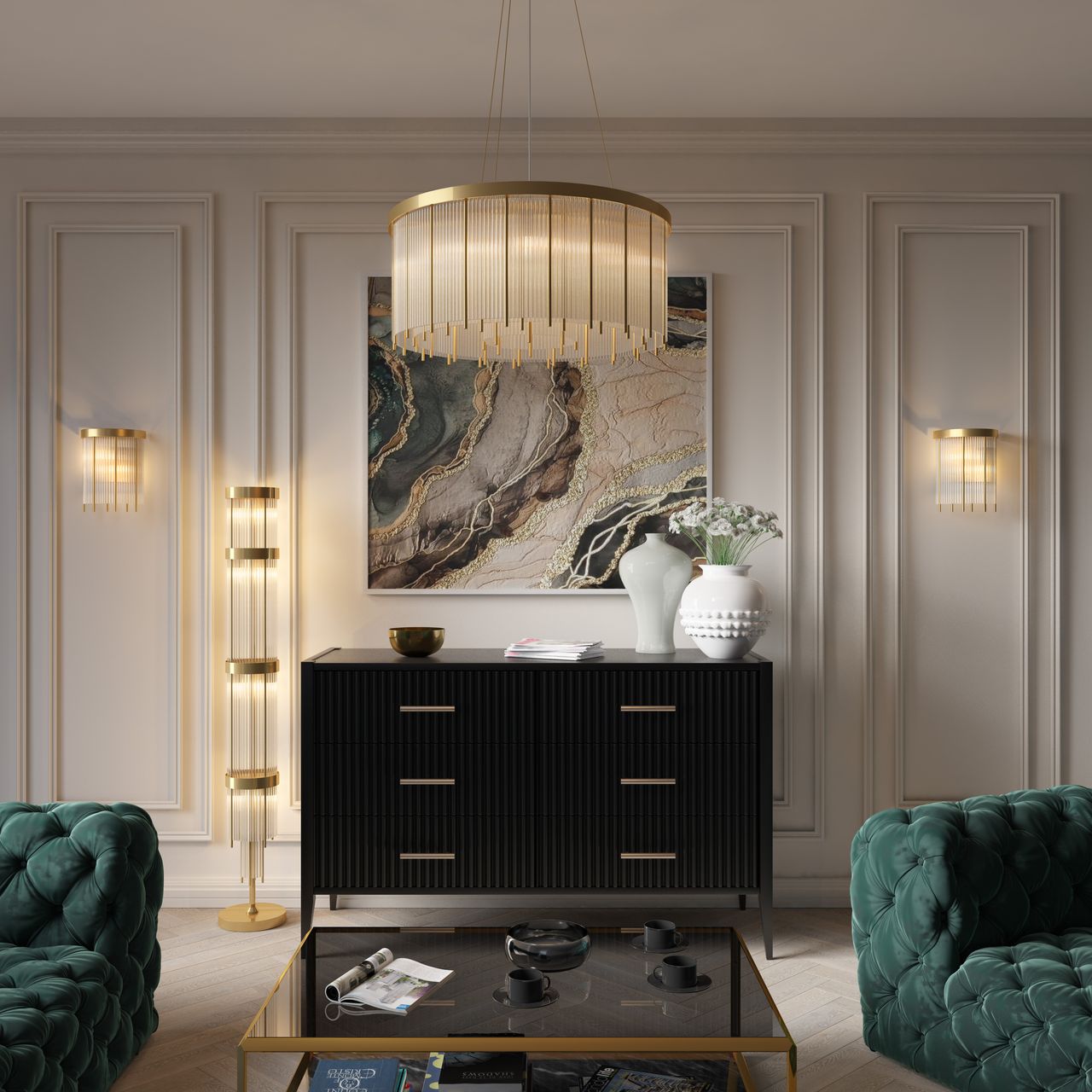 Подвесная люстра Odeon Light YORK 4788/7