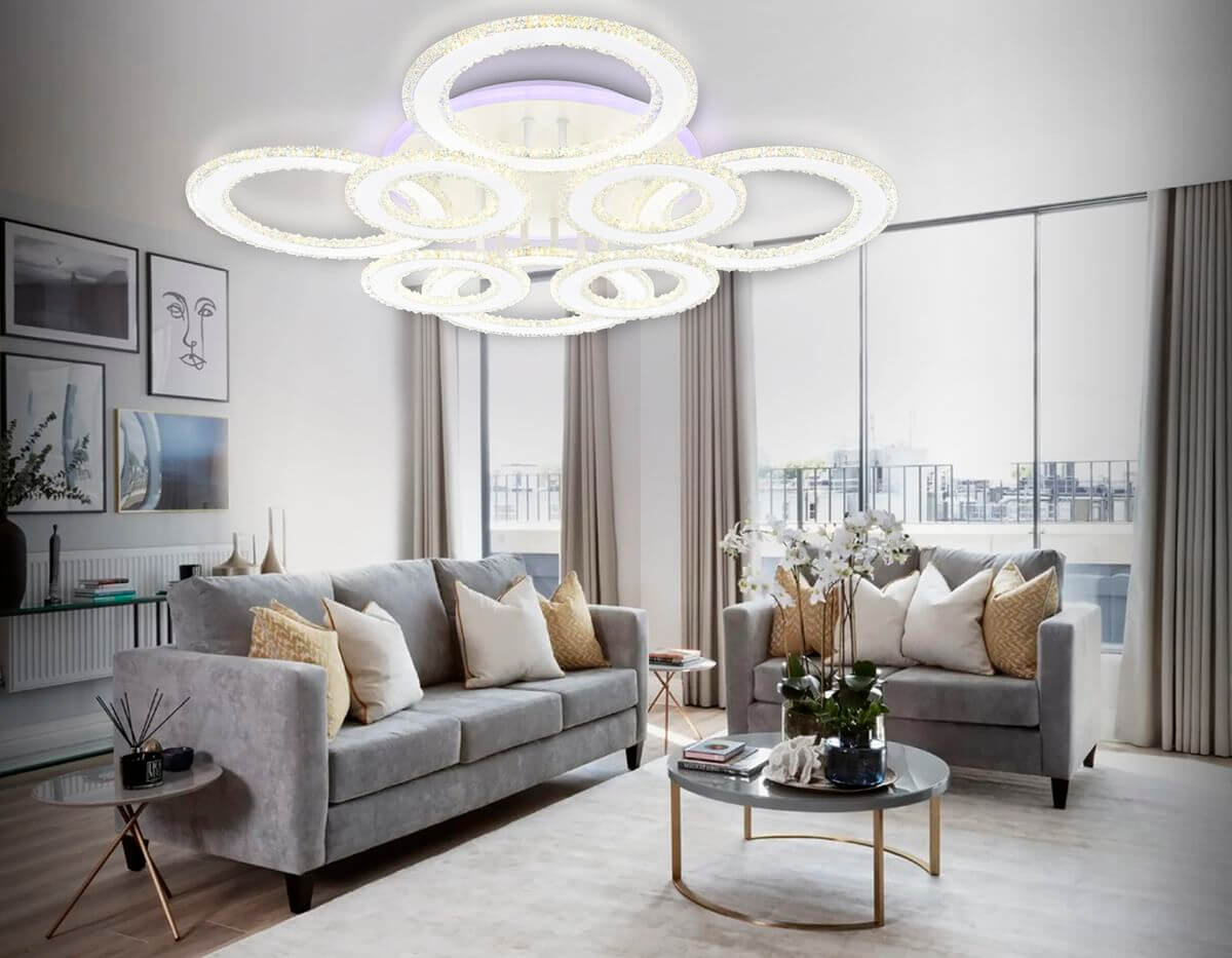 Потолочная люстра Ambrella Light Acrylica FA8854