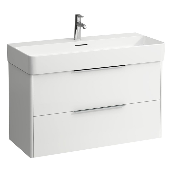 Laufen Base База c раковиной 93х39х53см., подвесная, c 2 ящиками, подвесная, цвет: белый