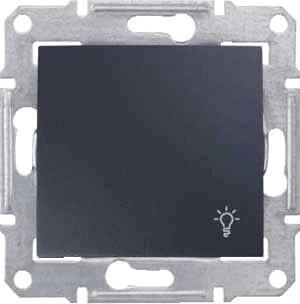 Выключатель кнопочный Свет Schneider Electric Sedna IP44 10A 250V SDN0900370