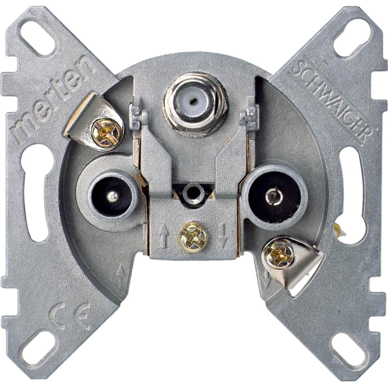 Розетка TV-FM-SAT оконечная Schneider Electric Merten Antique/Artec MTN466097