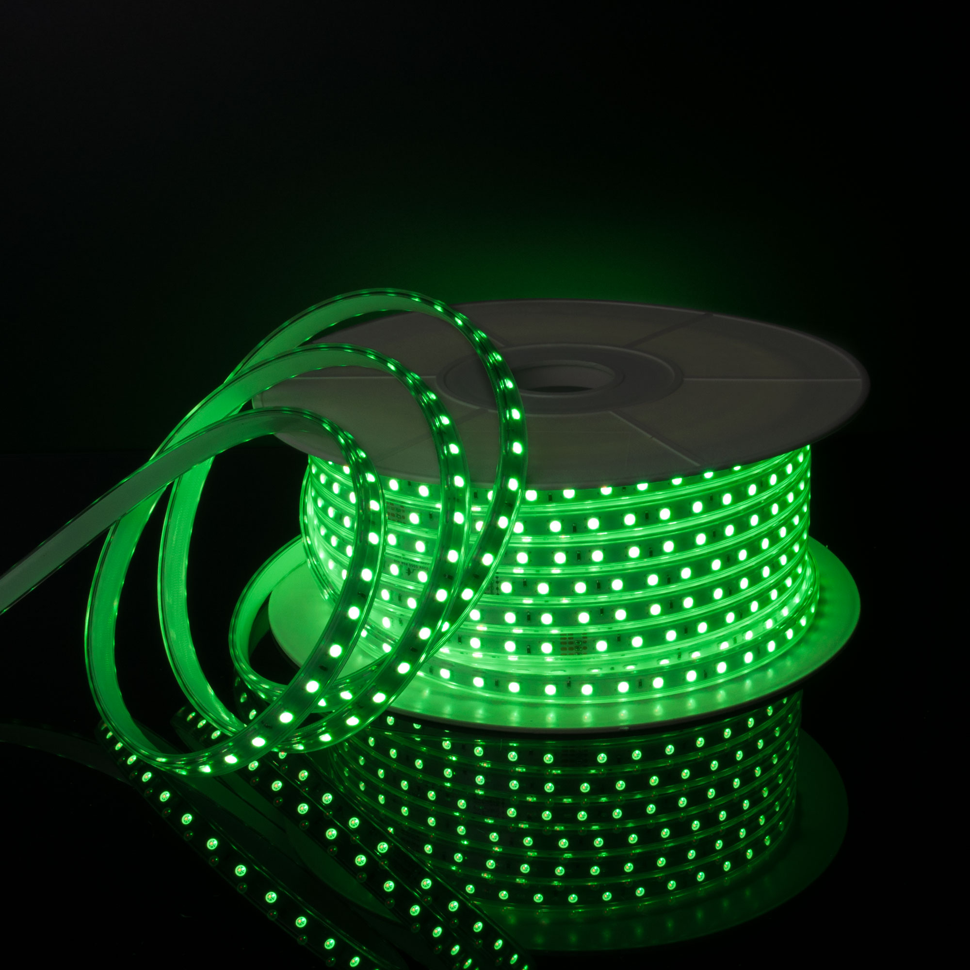 Светодиодная лента Elektrostandard 220V 11W 60Led 5050 IP65 мульти, 50 м 4690389170942