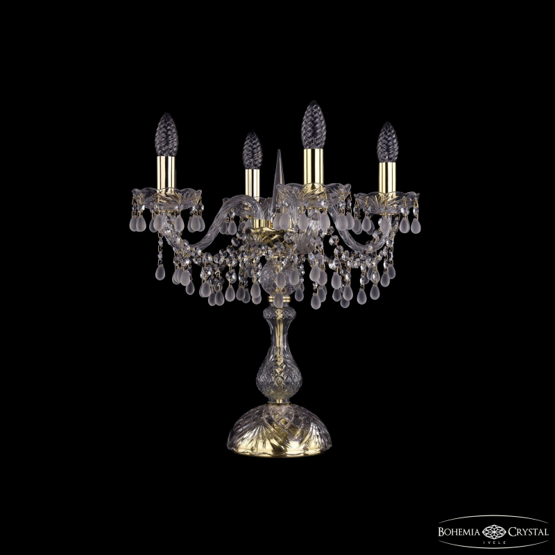 Настольная лампа Bohemia Ivele Crystal 1410L/4/141-47 G V0300
