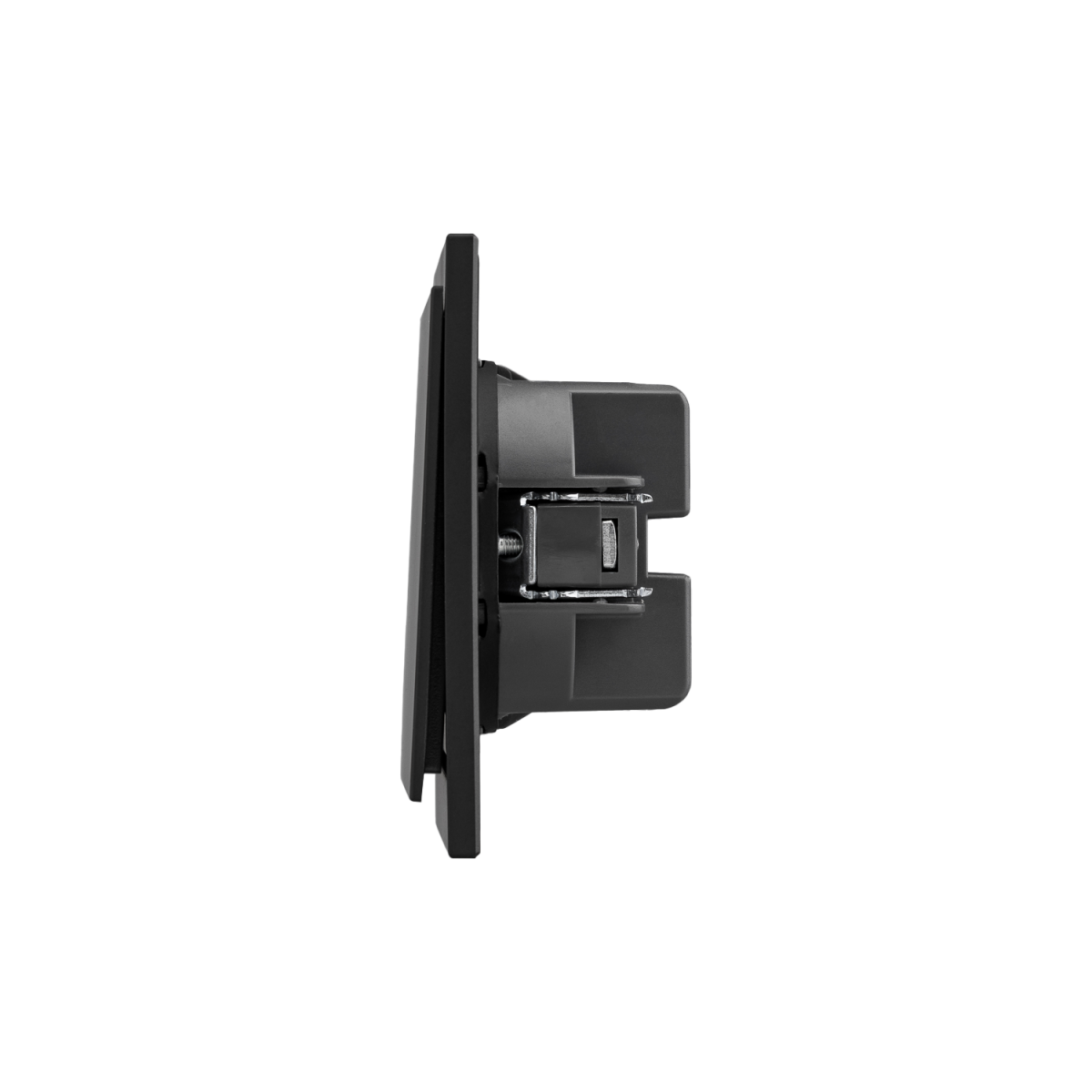 Выключатель SETE 1 кл 10А с/у антрацит IP20/IP44 KRANZ KR-79-0705-4