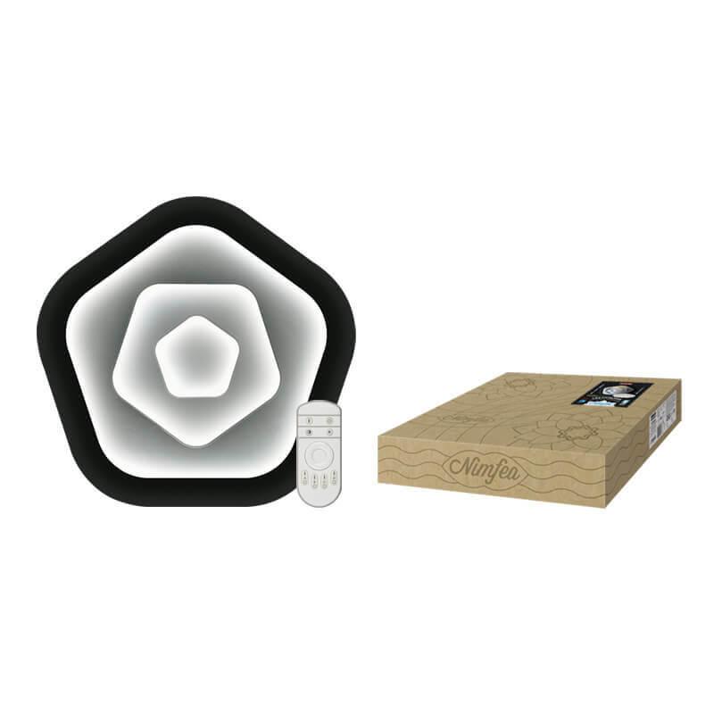 Потолочный светодиодный светильник Fametto Nimfea DLC-N503 42W ACRYL/CLEAR