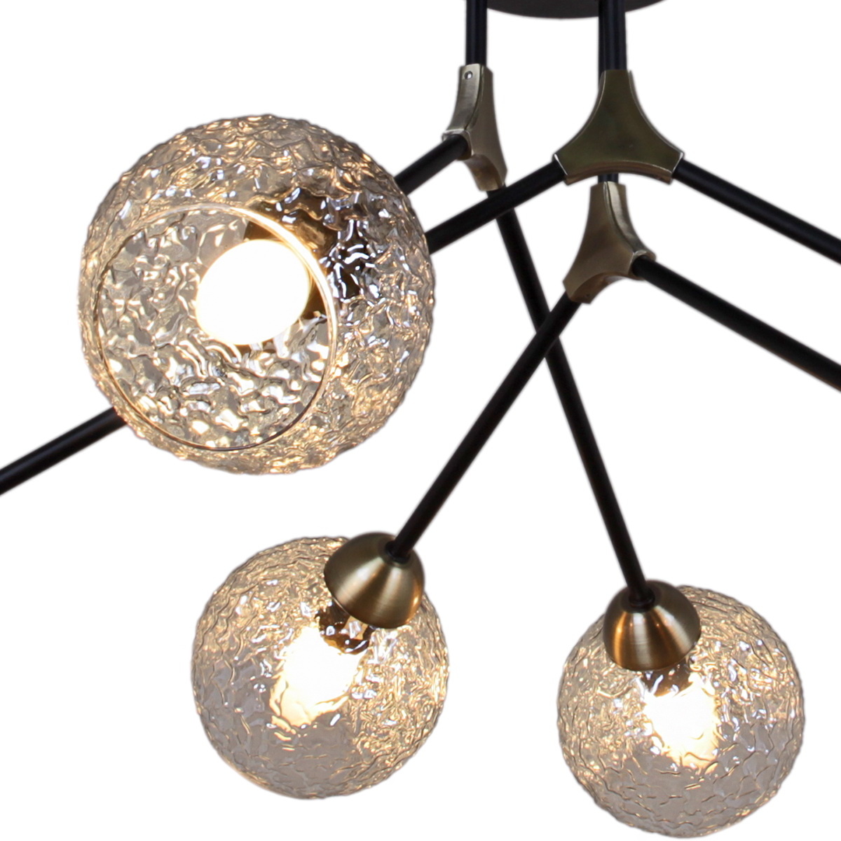 Люстра на штанге Illumico IL0264-6CSQ-79 BK AB