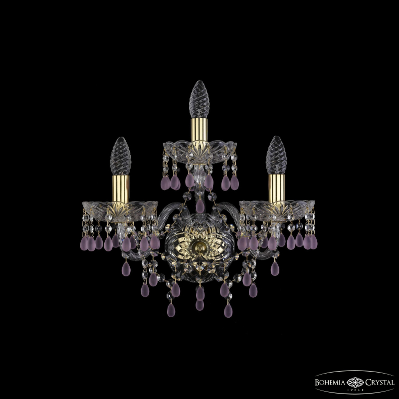 Бра Bohemia Ivele Crystal 1410B/2+1/160/XL G V7010