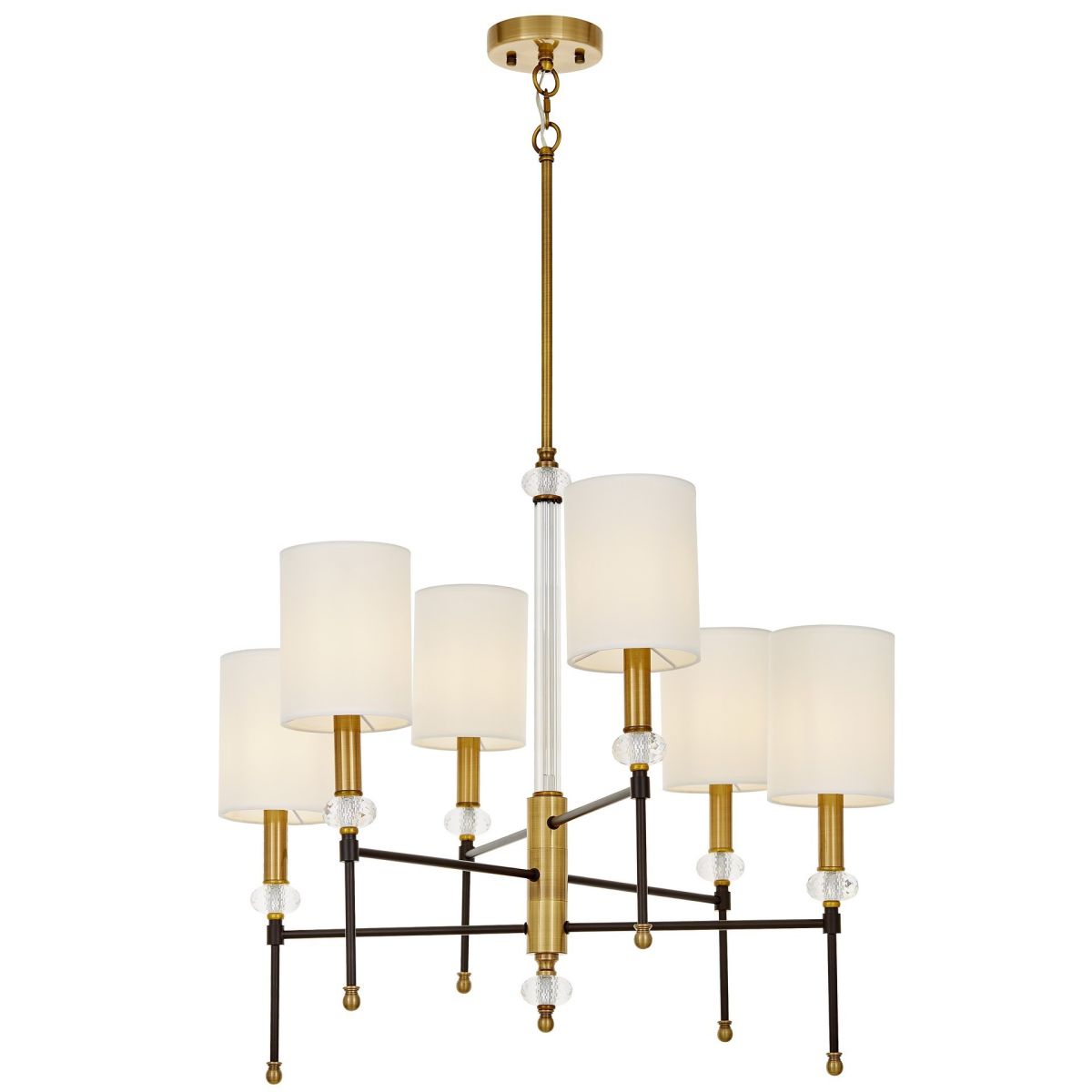 Подвесная люстра Lumina Deco Rodezio LDP 1229-6-NF MD