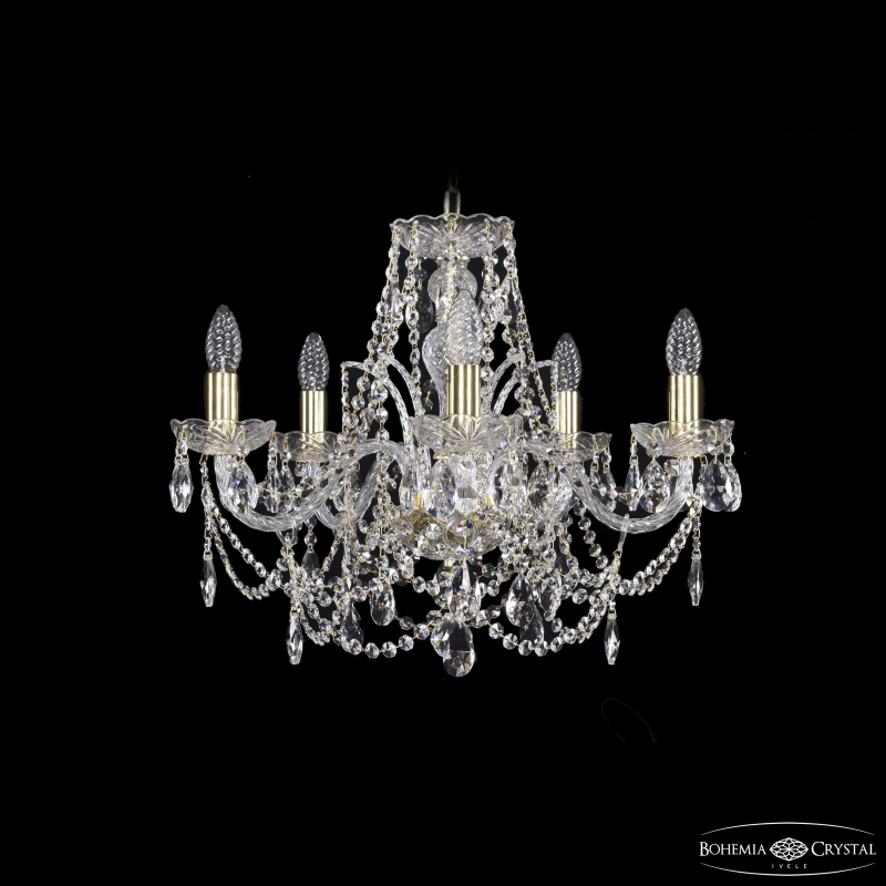 Подвесная люстра Bohemia Ivele Crystal 1411/5/195 G