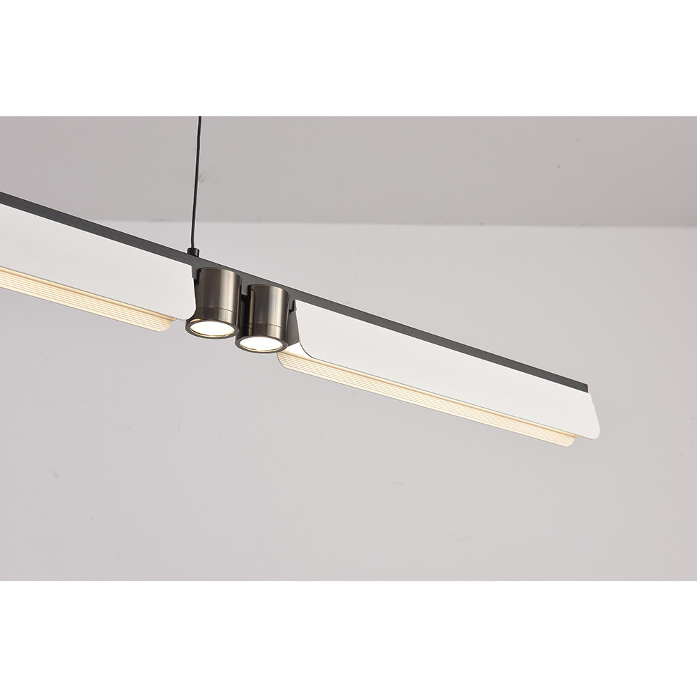 Подвесной светильник iLedex Vision 9309D-1200-2 WH+BK
