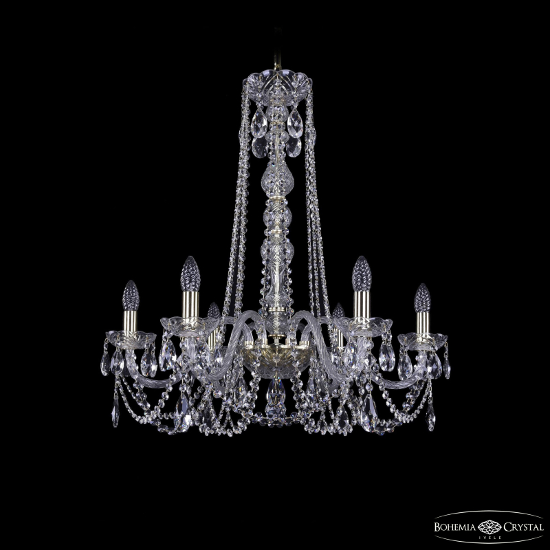 Подвесная люстра Bohemia Ivele Crystal 1402/6/240/h-73 G