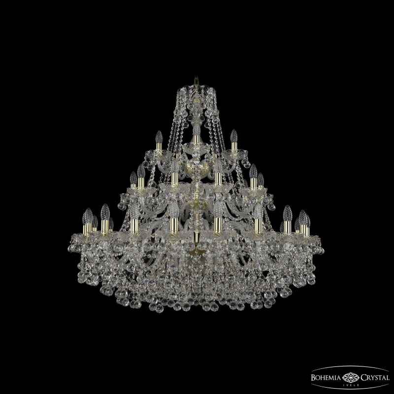 Подвесная люстра Bohemia Ivele Crystal 1409/20+10+5/360/3d G