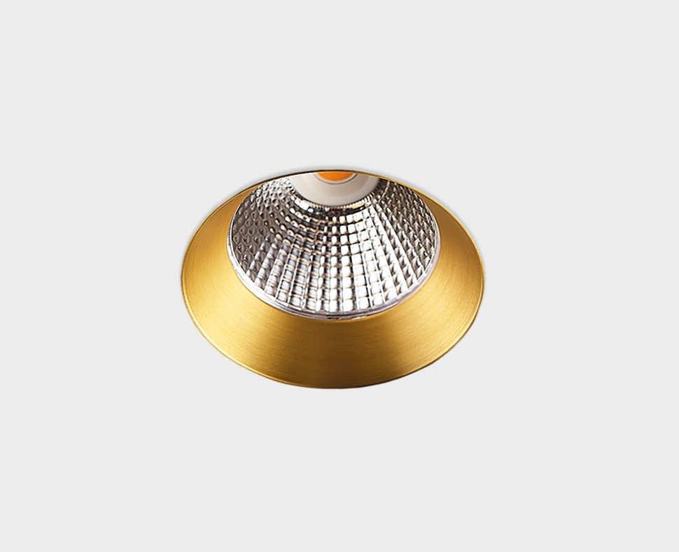 Встраиваемый светильник Italline IT02-028 gold 3000K