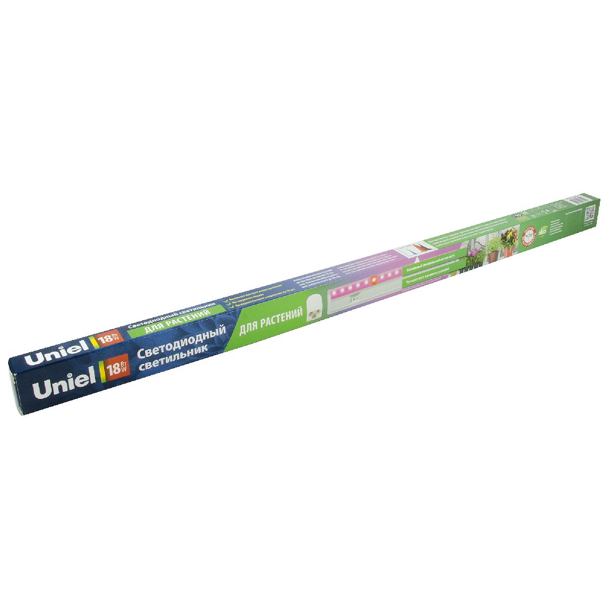 Светильник для растений Uniel ULI-P42-18W/SPBX IP40 WHITE UL-00010567