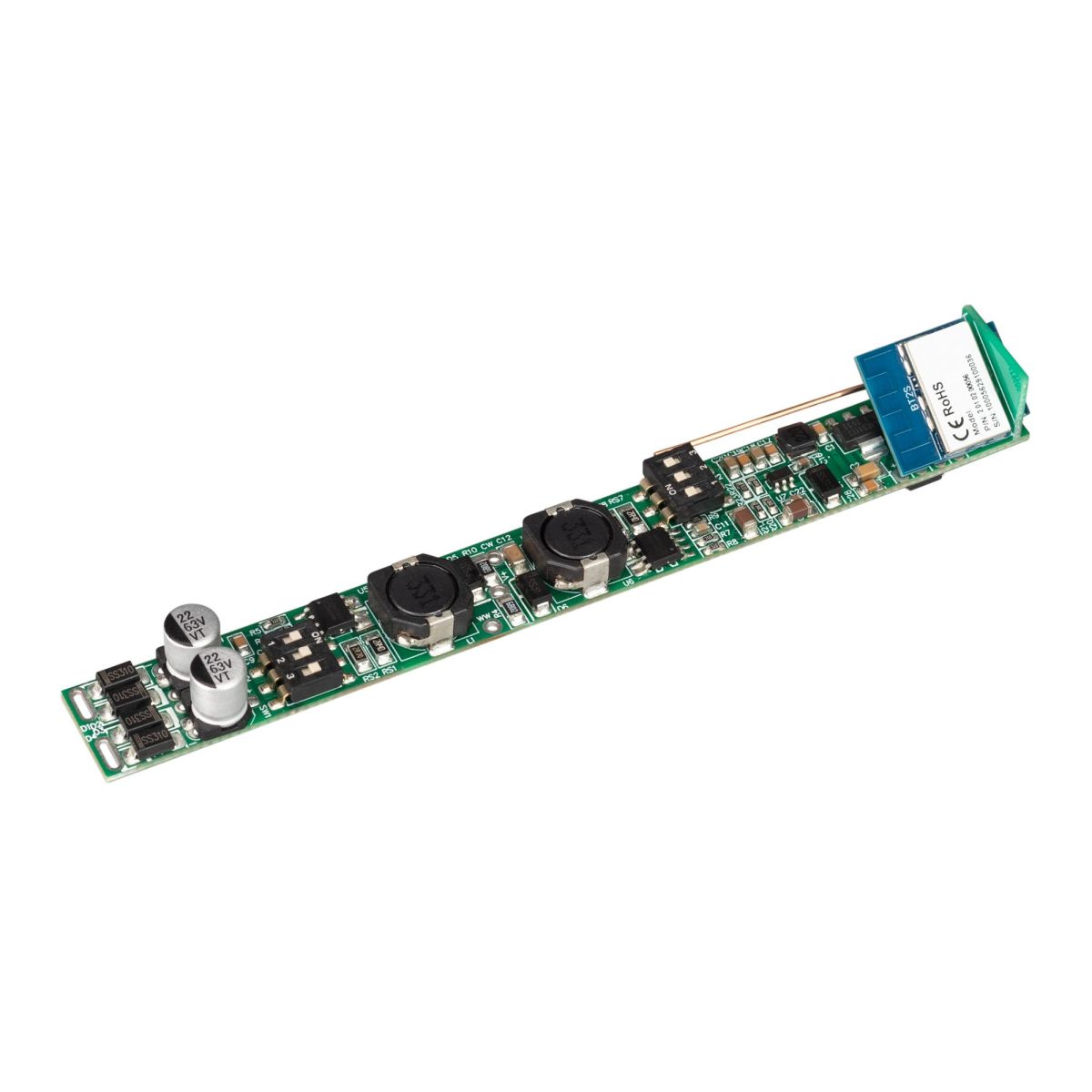 Диммер Arlight SMART-CC-202-72-MIX-IN (48V, 2x150-500mA, Track, TUYA BLE, 2.4G) 037268
