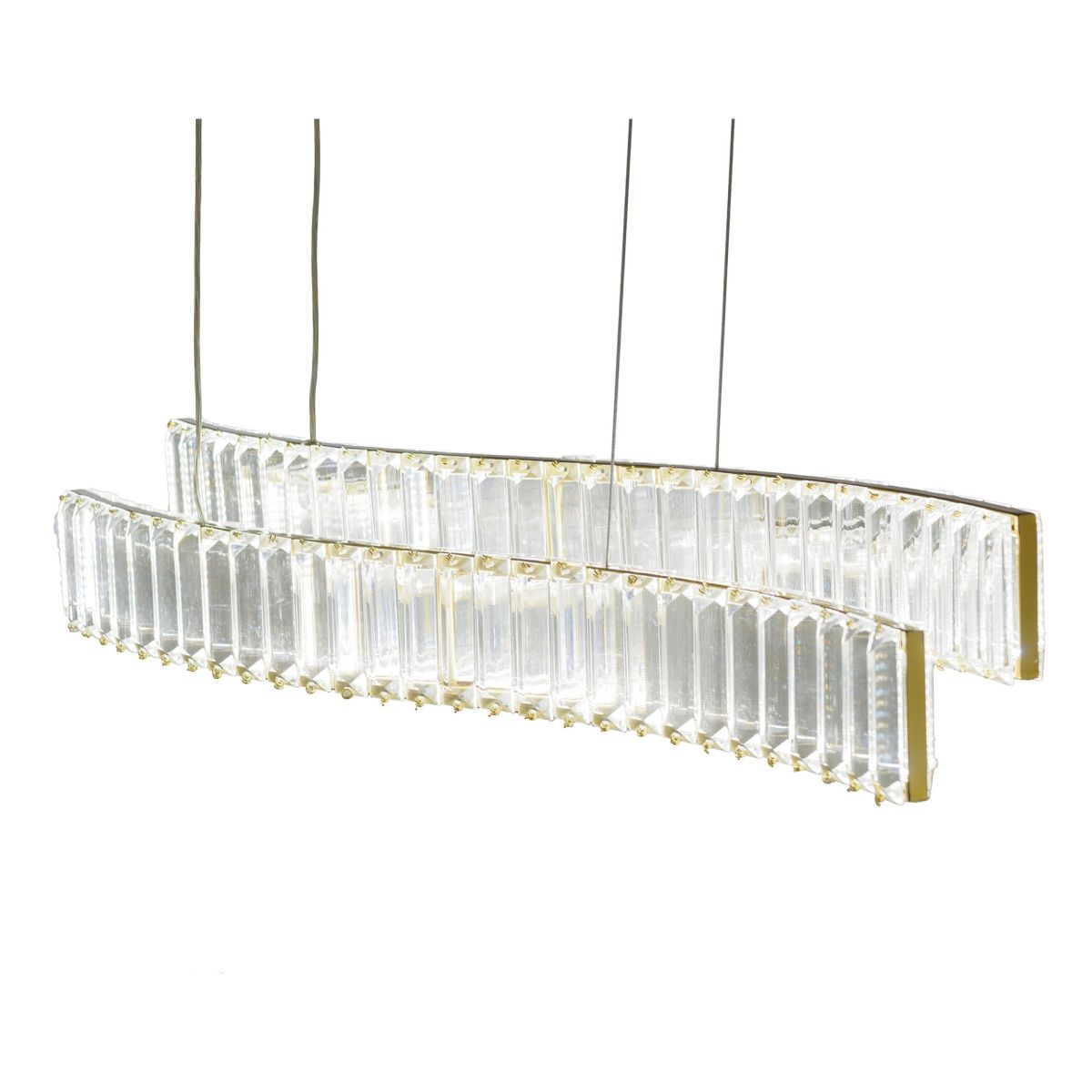 Подвесной светильник Lumina Deco LDP 6039-2-PR GD