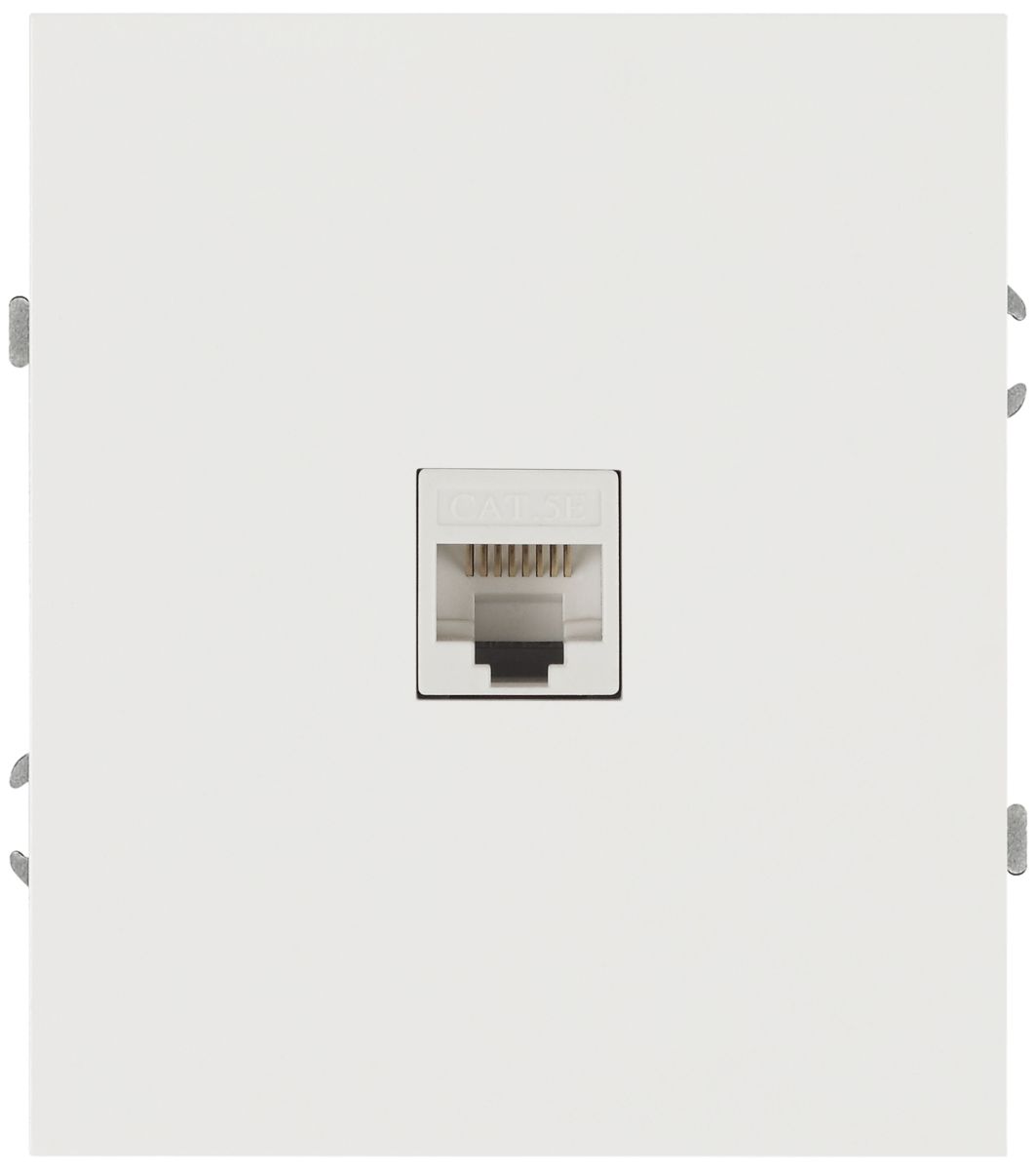 Розетка ЭРА Arktik 16-3107-01 информационная RJ45 белый Б0070474