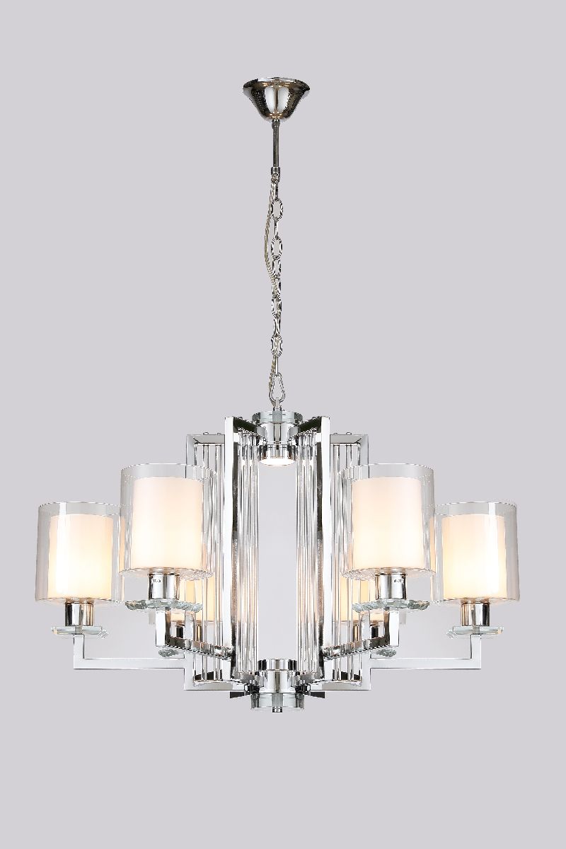 Подвесная люстра iLamp King RM6201-6 CR+CL