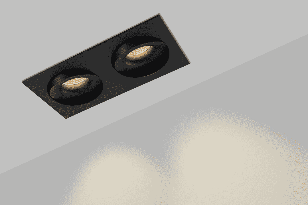 Корпус встраиваемого светильника SWG COMBO-2S2-BL 004159