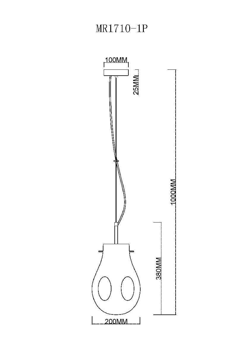 Подвесной светильник MyFar Eye MR1710-1P