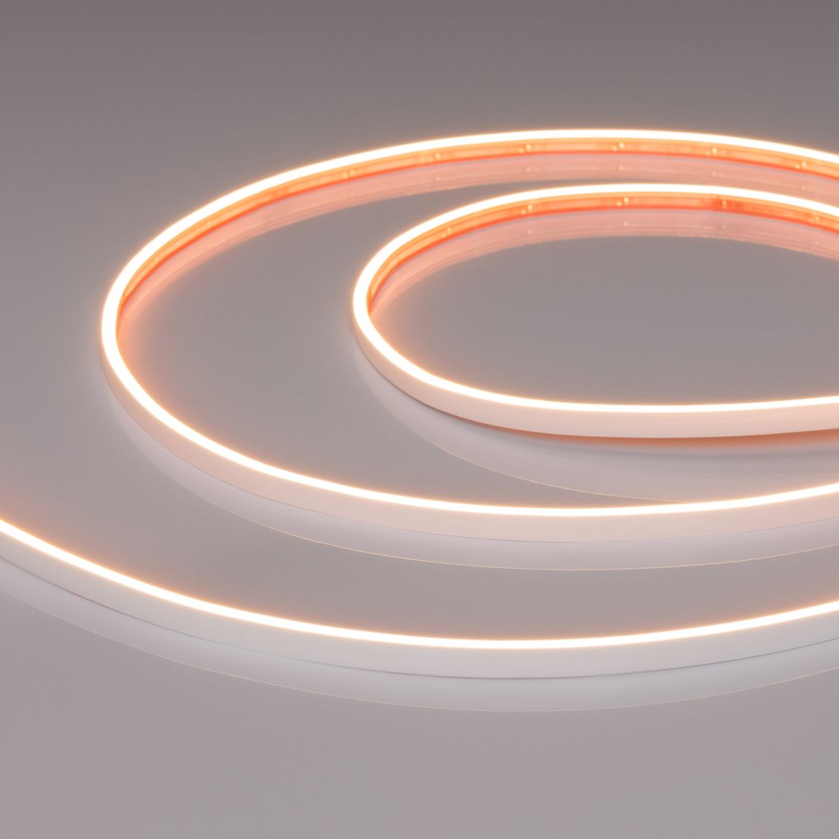 Светодиодная лента герметичная Arlight VELA-M240-2.5x6mm 24V Warm2700 (5 W/m, IP65, 5m) 053269