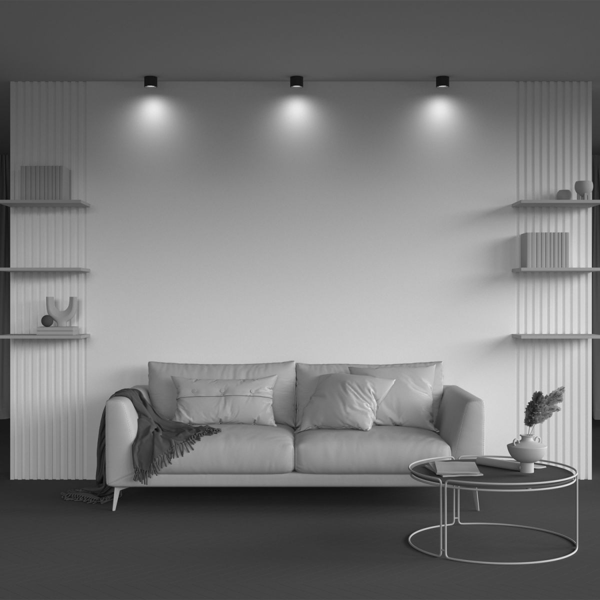 Потолочный светильник Maytoni Technical Calipso C106CL-GX53-B