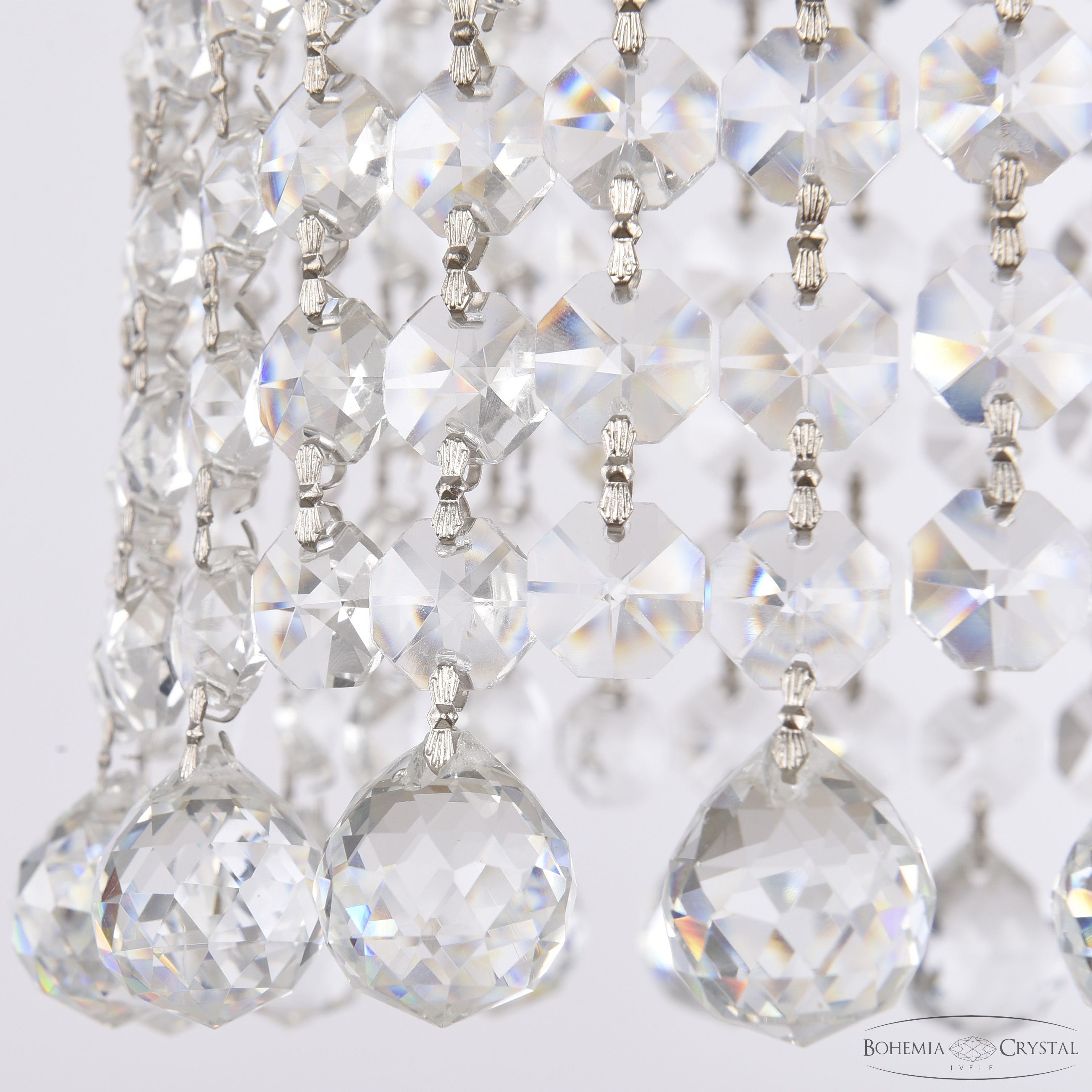 Подвесной светильник Bohemia Ivele Crystal AL19201/15OL WMN Balls
