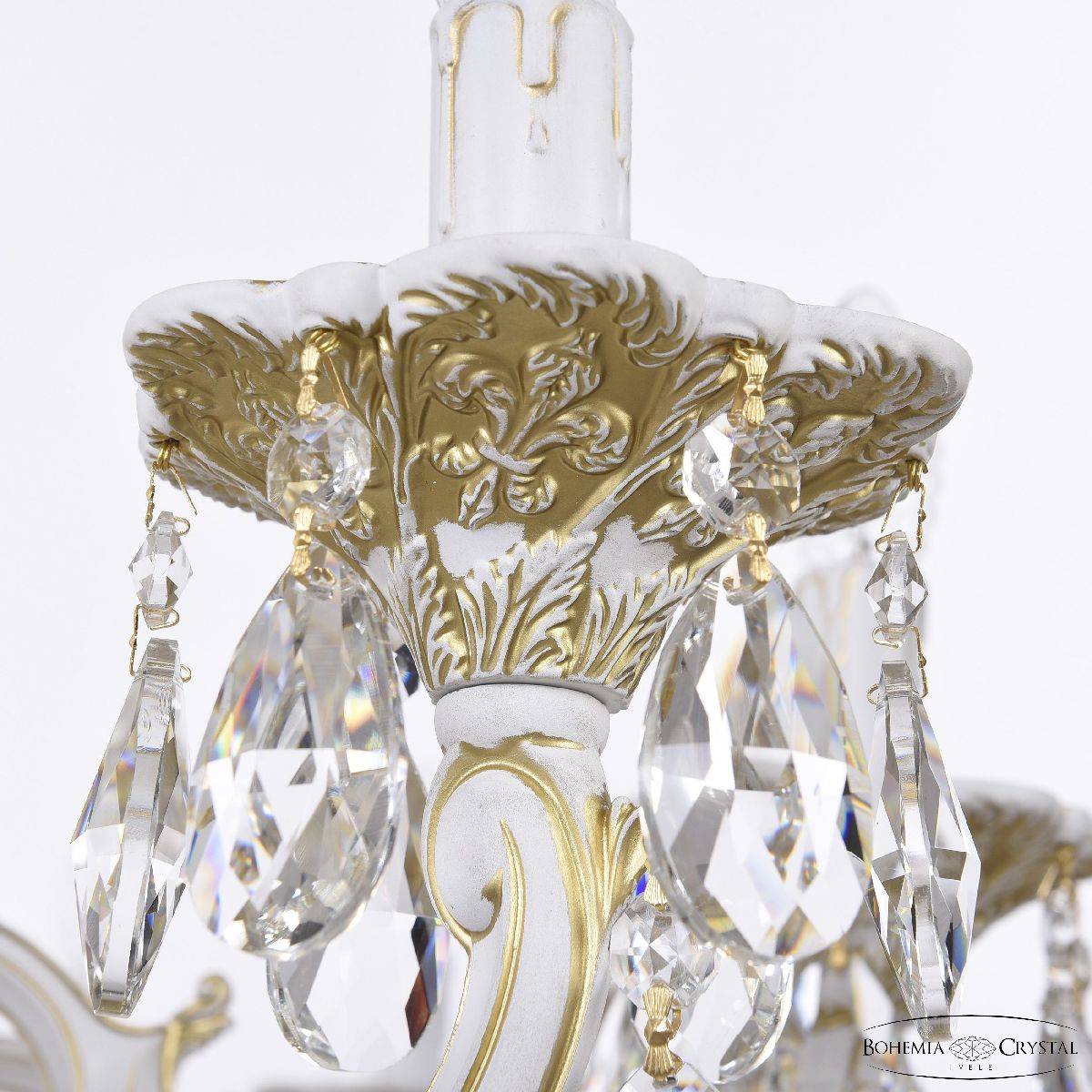 Подвесная люстра Bohemia Ivele Crystal AL2210H201/20+10/162FL/2D/Y1 AGB