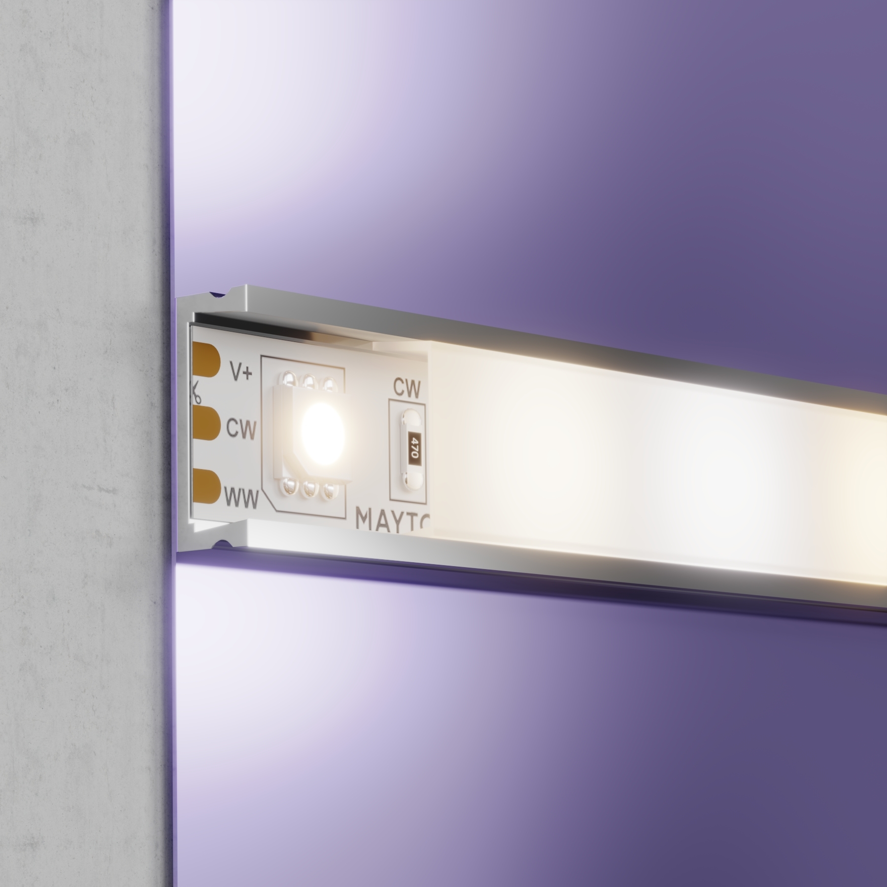 Светодиодная лента Maytoni Technical Led strip 24В 5050 14,4Вт/м MIX 5м IP20 20042