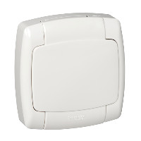 Розетка со шторками Schneider Electric Рондо RS16-126B-BI