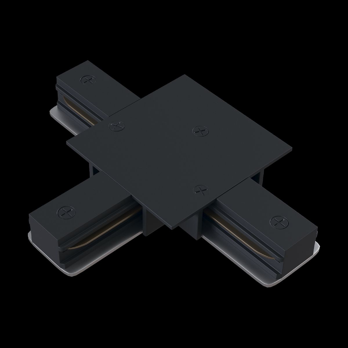 Коннектор T-образный Maytoni Accessories for tracks TRA002CT-11B
