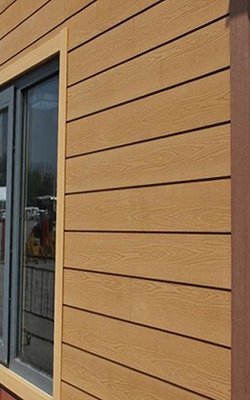 Фасадная панель 3D Holzhof 165*15*3000мм, коричневый