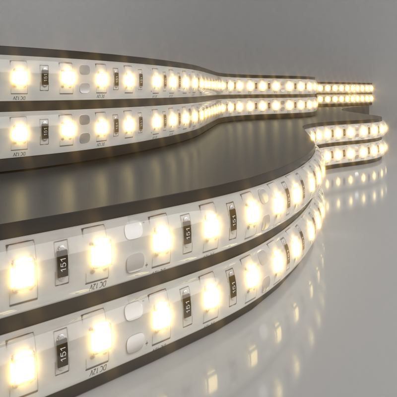 Светодиодная лента Elektrostandard 12V 14,4W 60Led 5050 IP65 теплый белый, 5м 4690389038501