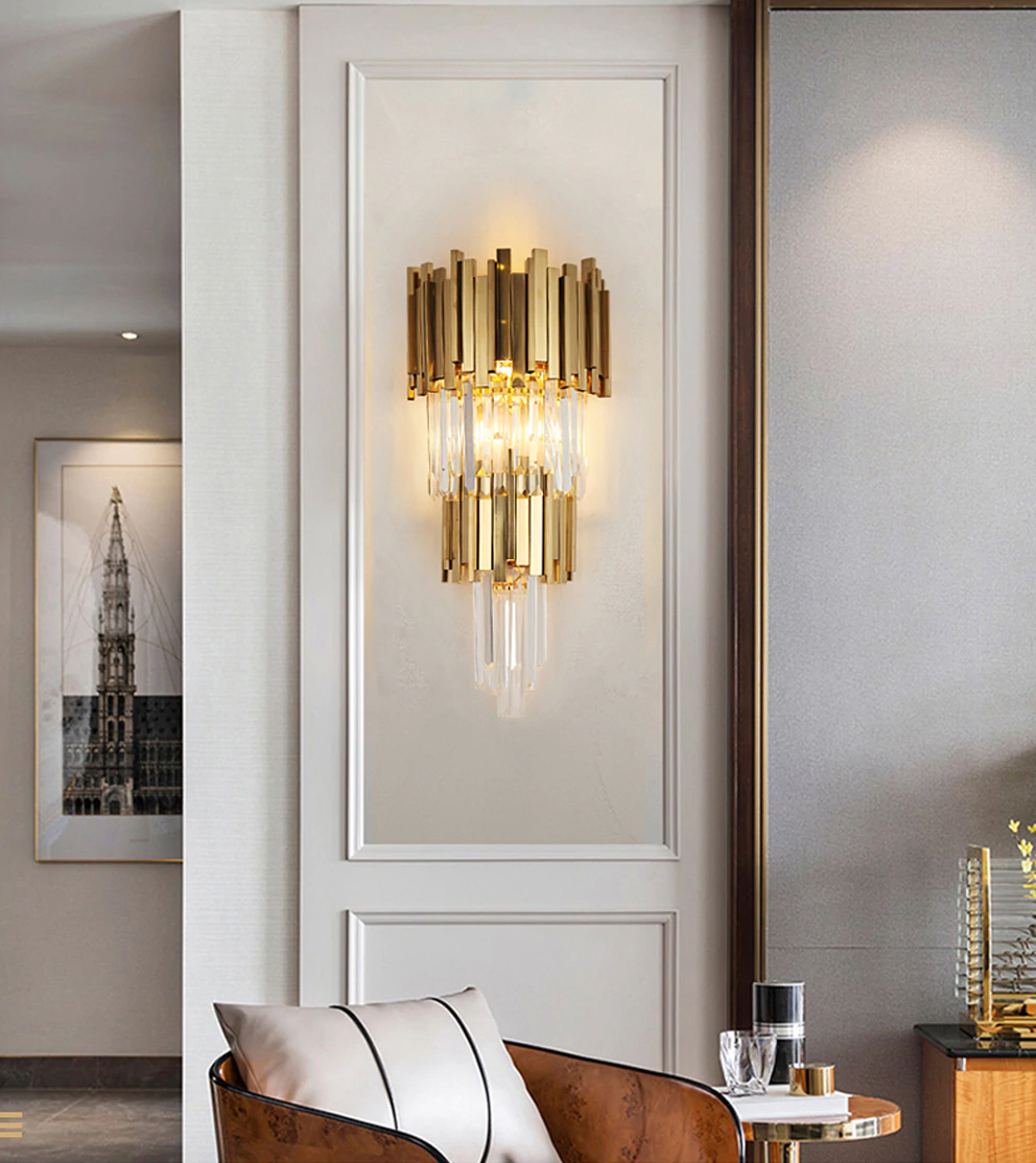 Настенный светильник Delight Collection Barclay 8005W/S gold