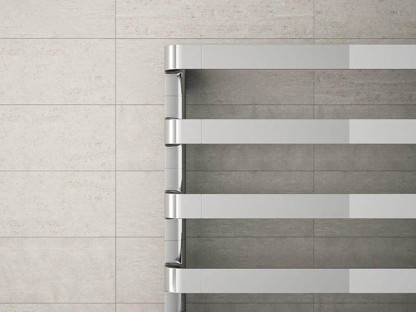 Irsap Step_E Полотенцесушитель электрический 50x77.5x10.7см ( 7плоск.трубок), мощность:250 ватт, с электр/термостатом. цвет: хром Дизайн Antonio Citterio