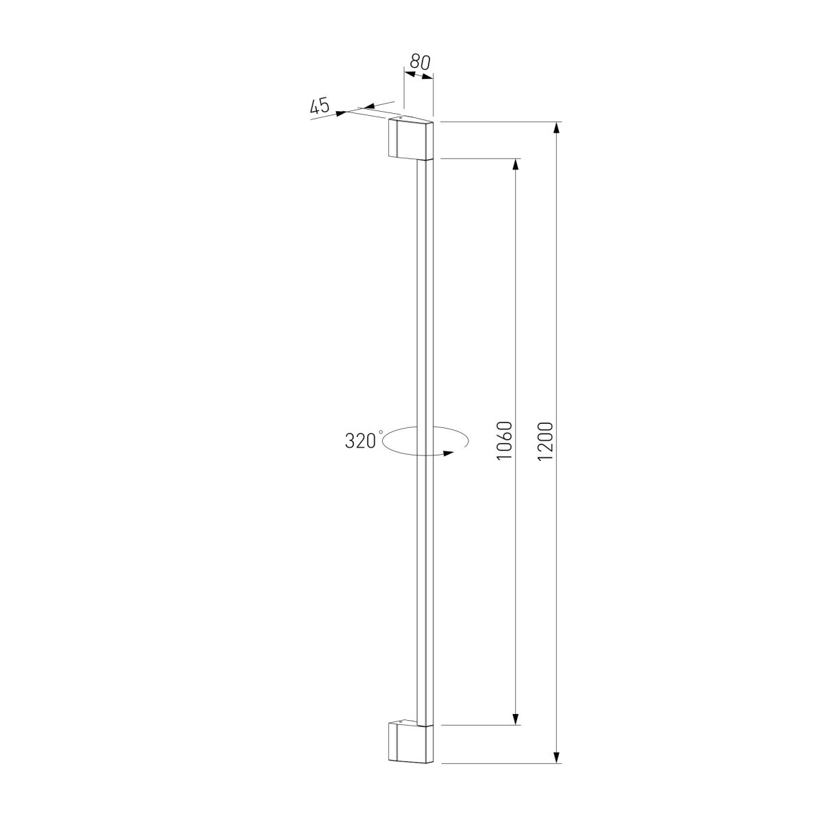 Уличный настенный  светильник Elektrostandard Argos 35121/D черный 4690389219269 a072070