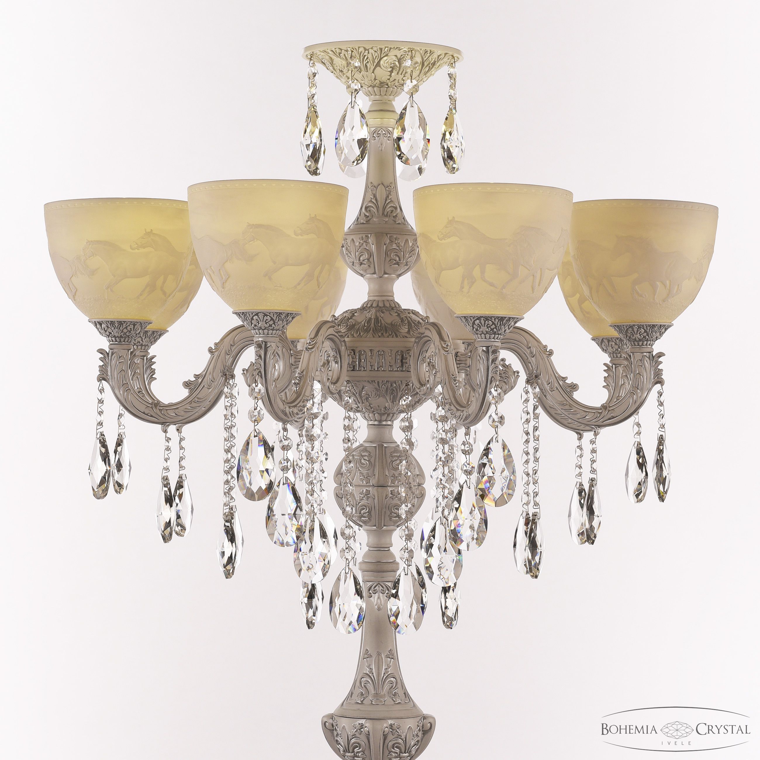 Торшер Bohemia Ivele Crystal AL79101T/8/175 B WMN P1 U Horse