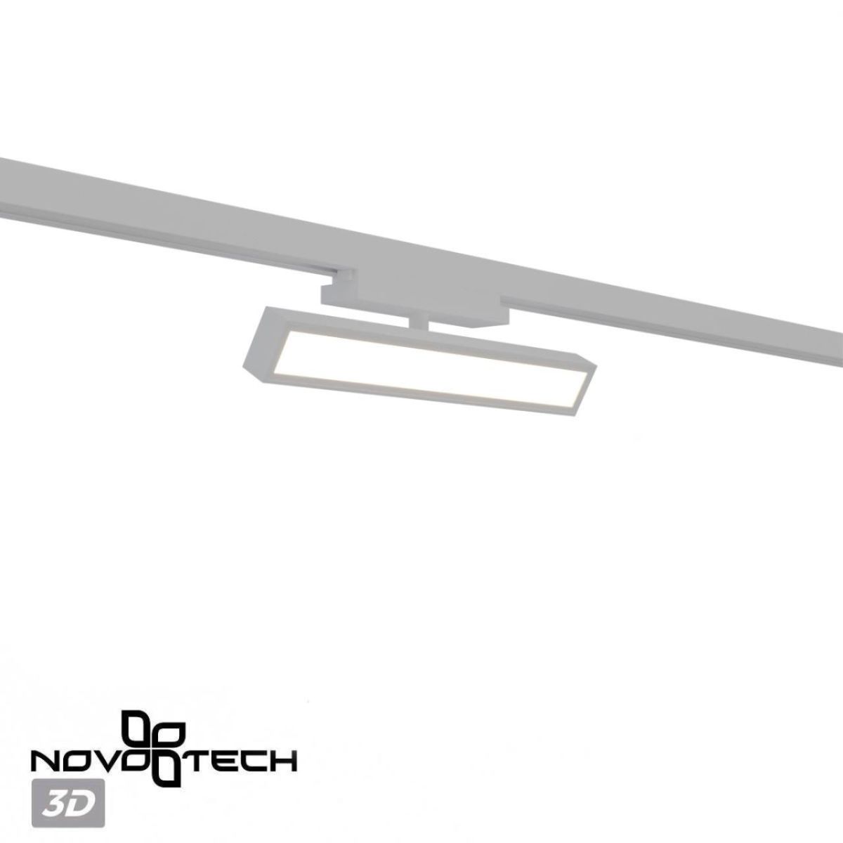 Трековый однофазный светильник с переключателем цв. температуры Novotech Port Stratus 359775
