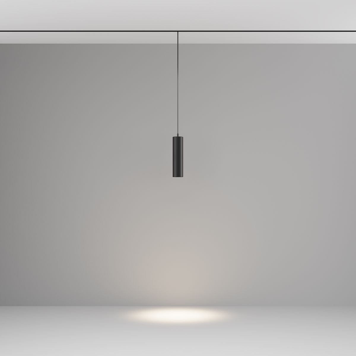 Трековый подвесной светодиодный светильник Maytoni Technica Focus Led TR041-2-12W4K-B