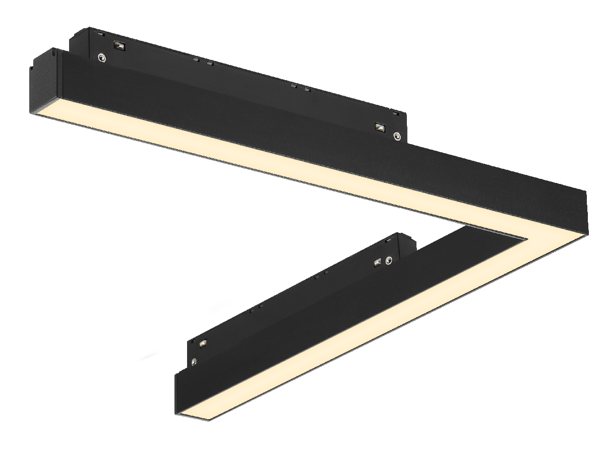 Трековый магнитный светильник iLedex Vision 4822-013-L320-16W-110DG-4000K-BK