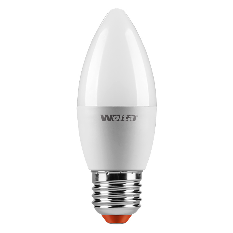 Светодиодная лампа WOLTA LX 8Вт 3000K Е27 свеча матовая 30YC8E27