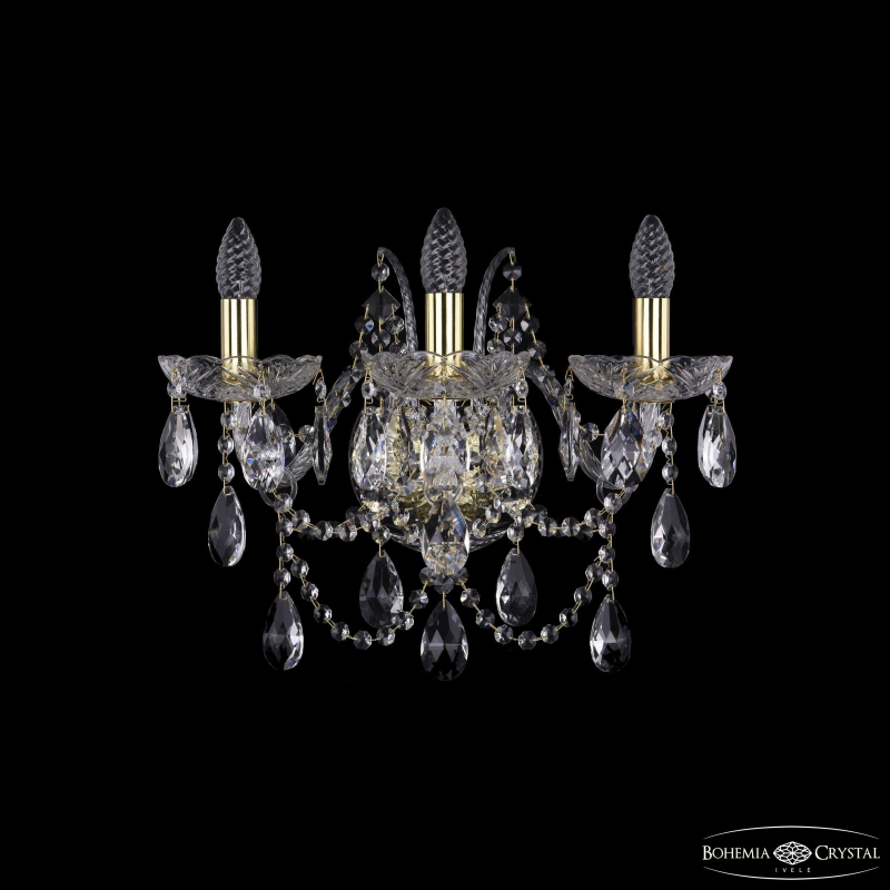 Бра Bohemia Ivele Crystal 1411B/3/160/XL G