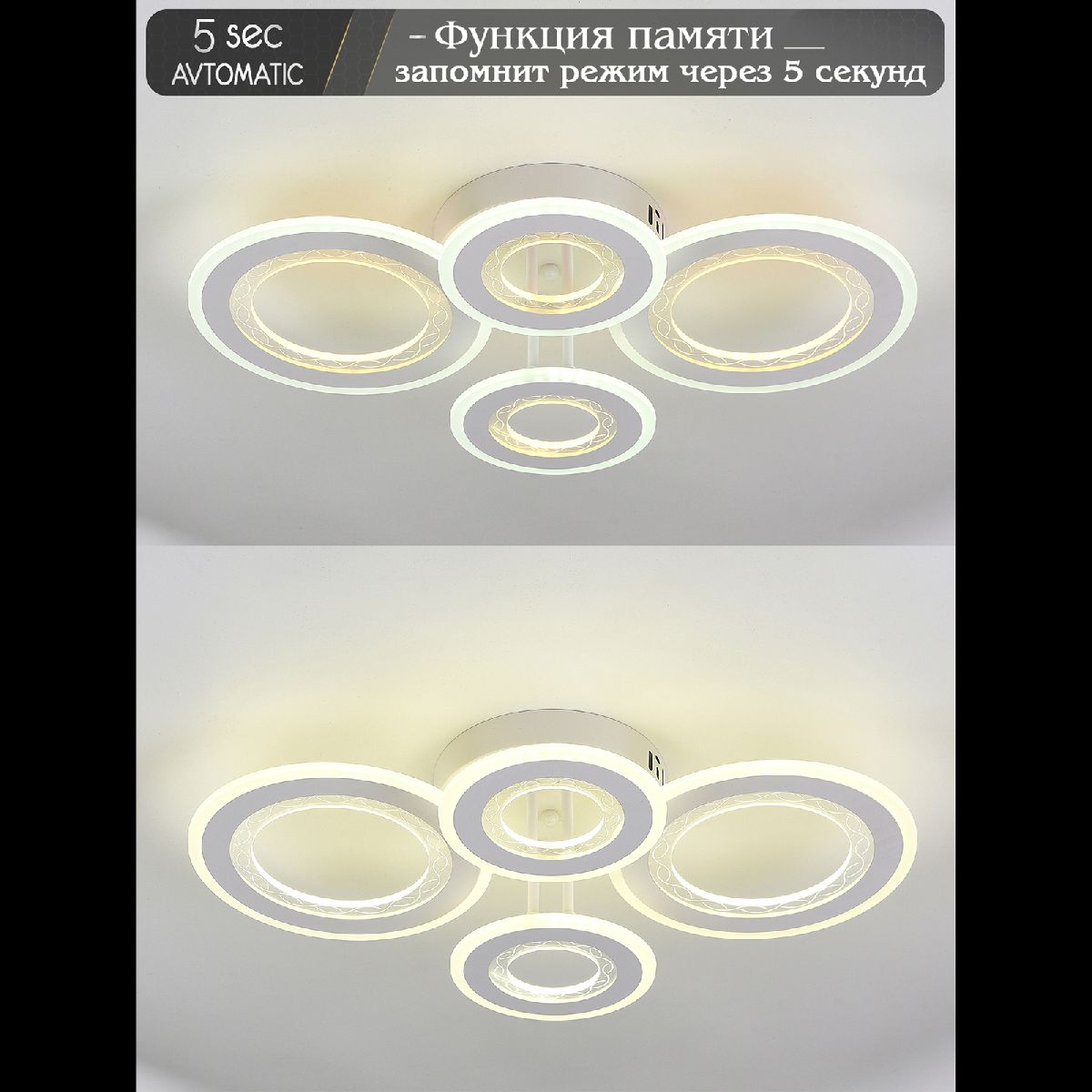 Потолочная люстра Natali Kovaltseva Groove LED LAMPS 81196
