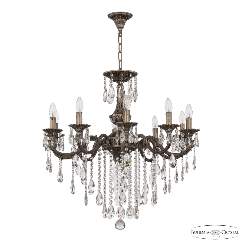 Подвесная люстра Bohemia Ivele Crystal AL78101/10/250 B SGB