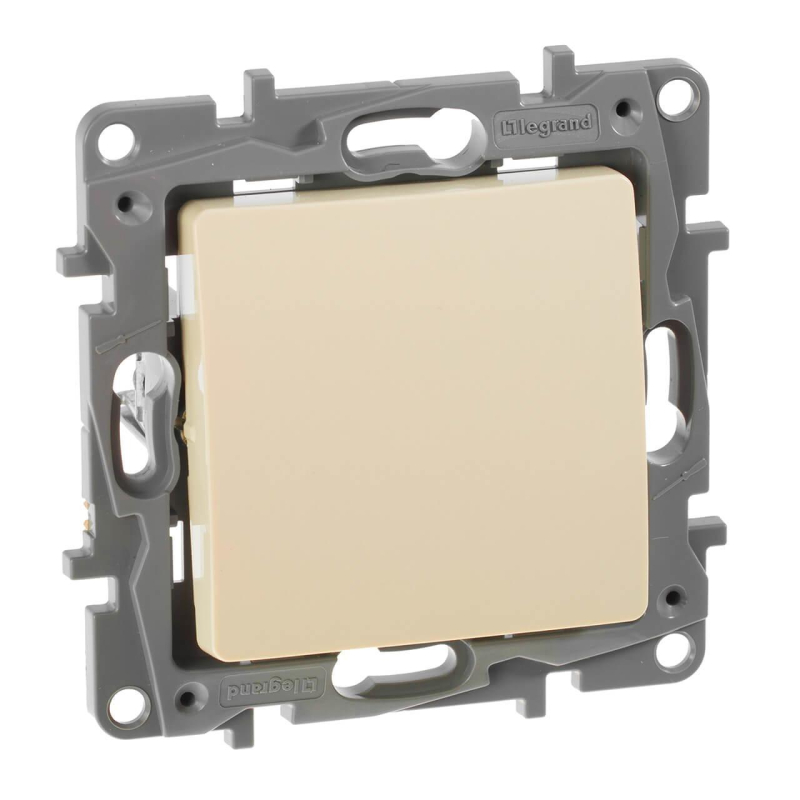 Выключатель одноклавишный Legrand Etika 10A 250V слоновая кость 672301