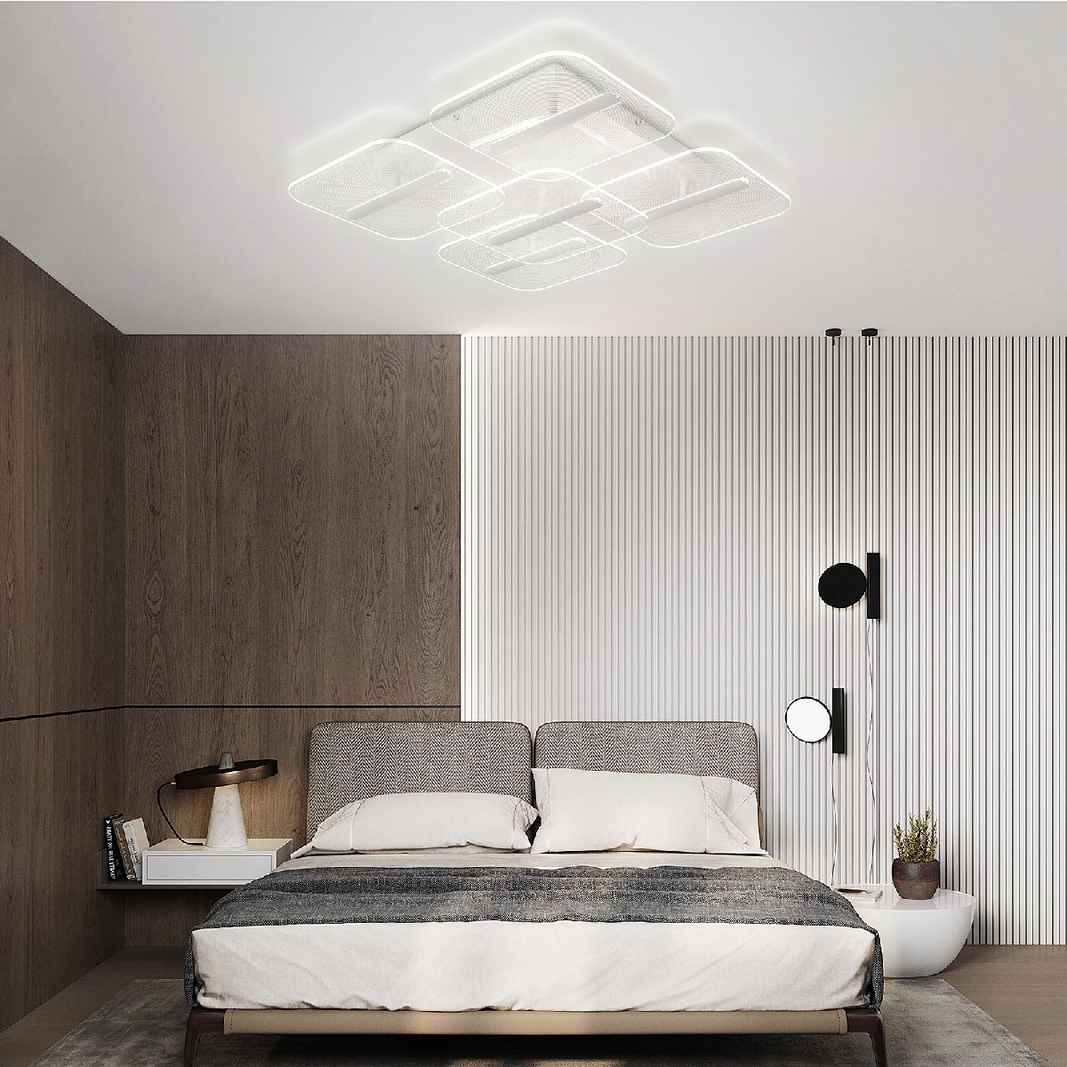 Потолочная светодиодная люстра Natali Kovaltseva LED LIGHT LED LAMPS 81383