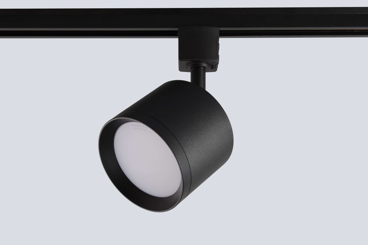 Трековый однофазный светильник Crystal Lux CLT 0.31 020 BK