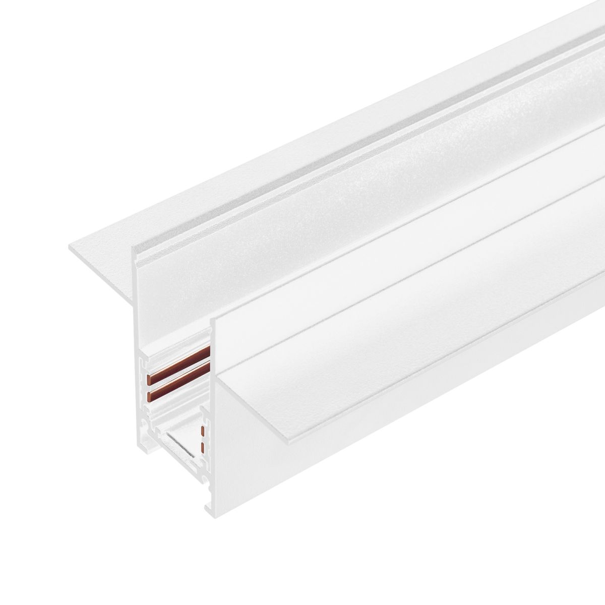 Шинопровод магнитный встраиваемый Arlight MAG-ORIENT-TRACK-2653-FDW-2000 (Белый, FLAT) (IP20 Металл) 045145