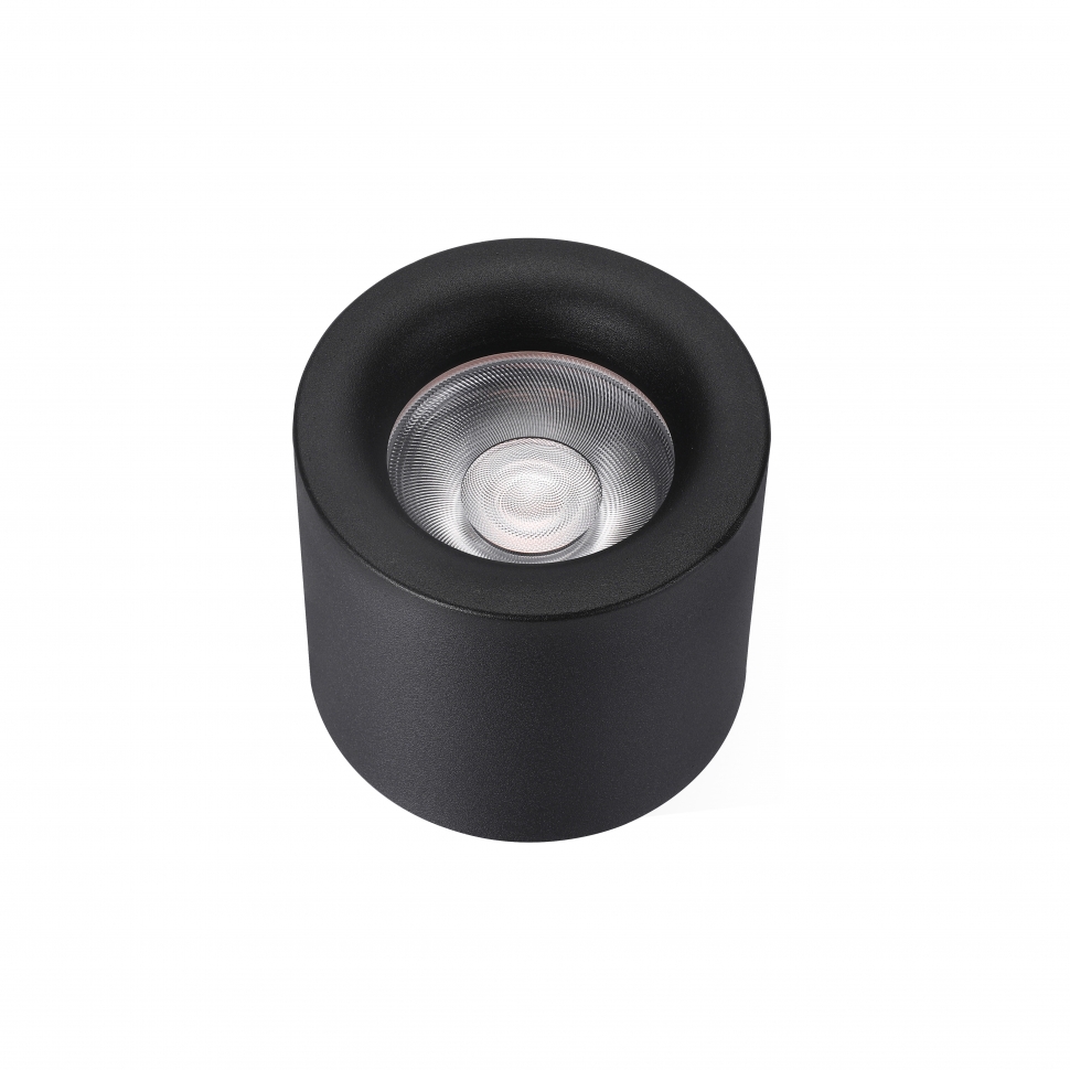 Накладной светильник iLedex Metrica 113-12W-D100-4000K-24DG-BK
