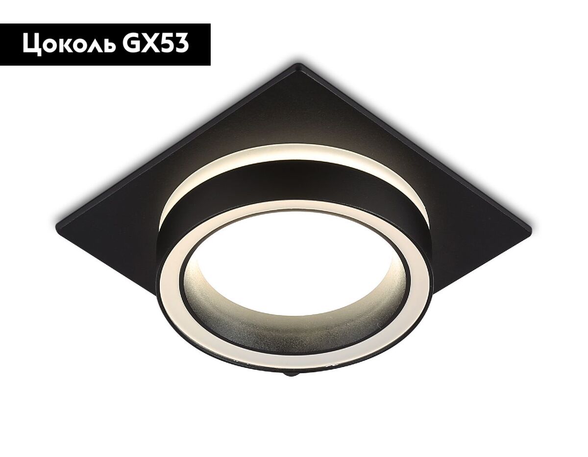 Встраиваемый светильник Ambrella Light GX53 Acrylic Tech Techno Spot TN52422